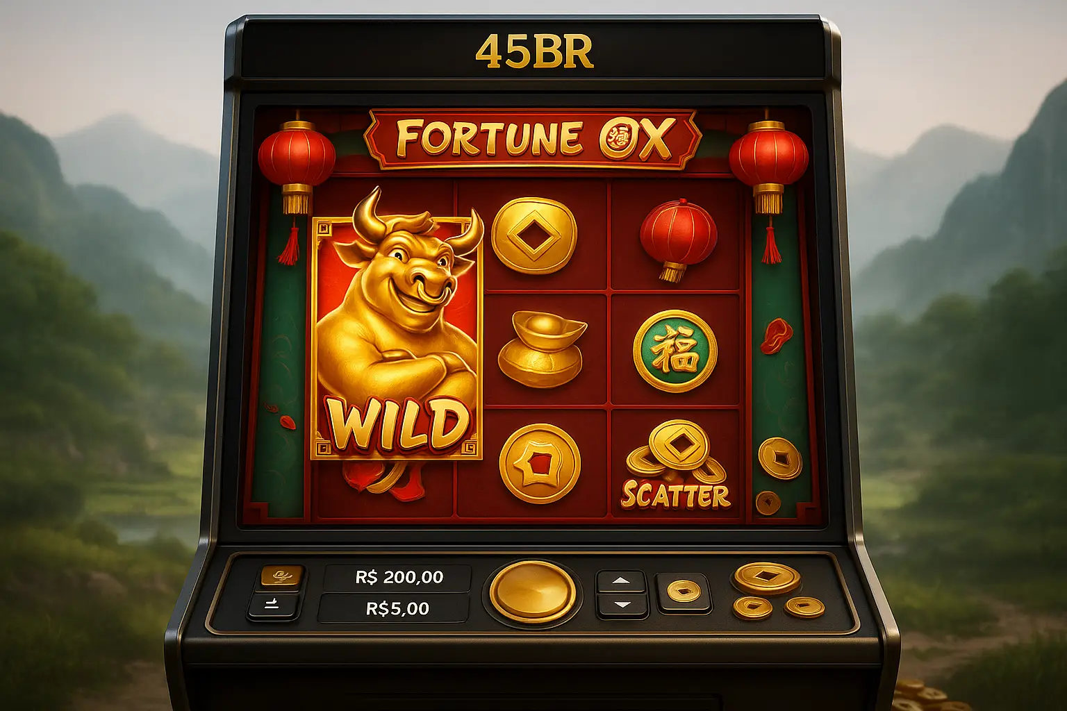 Fortune Ox no 45BR - Aposte Agora e Reivindique Seus Ganhos